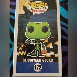 Funko Pop! Geico Geicoween green gecko